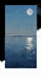 Genesi Giorno 2: Acque, 2014, pittura digitale